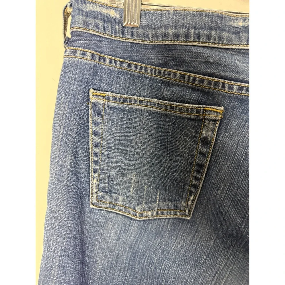 J Crew Jeans Womens 10 Size 29 Blue Stretch‎ Denim Made In USA Vintage